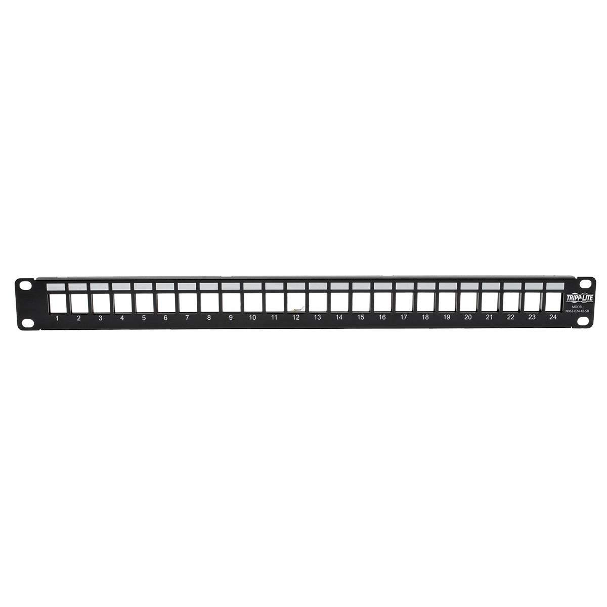 Amazon.com: Tripp Lite 24Port Shielded Blank Patch Panel
